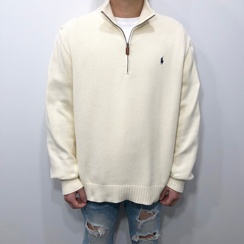 Polo Ralph Lauren Knit Quarter Zip (L/BIG/SHORT)