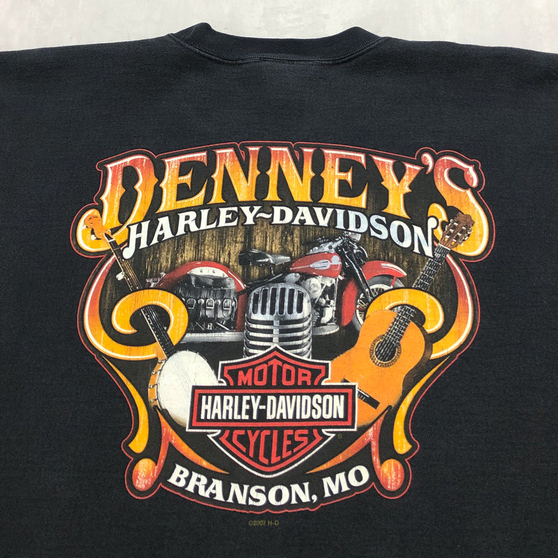 Harley Davidson Sweatshirt Branson Missouri (2XL/BIG-3XL)