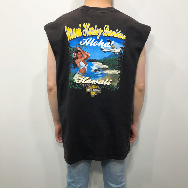 Harley Davidson Singlet Maui Hawaii (L)