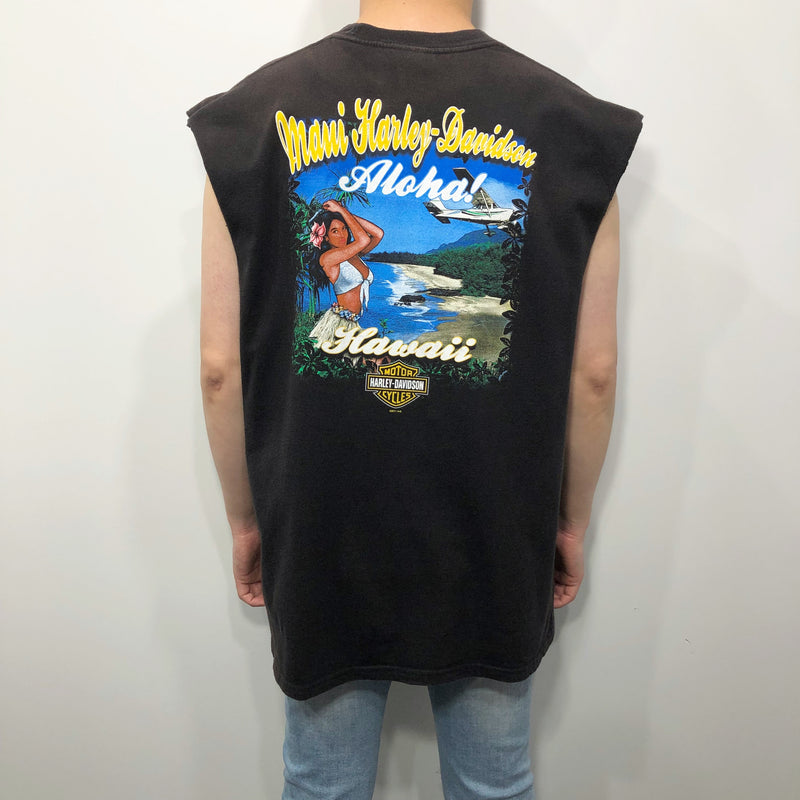 Harley Davidson Singlet Maui Hawaii (L)