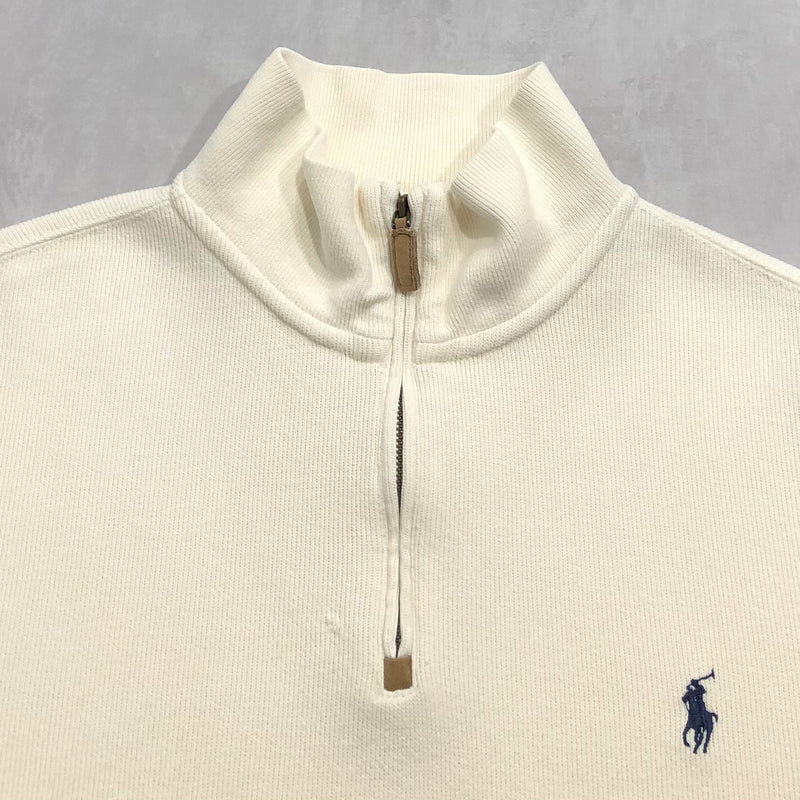 Polo Ralph Lauren Knit Quarter Zip (L/BIG/SHORT)
