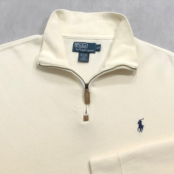 Polo Ralph Lauren Knit Quarter Zip (L/BIG/SHORT)