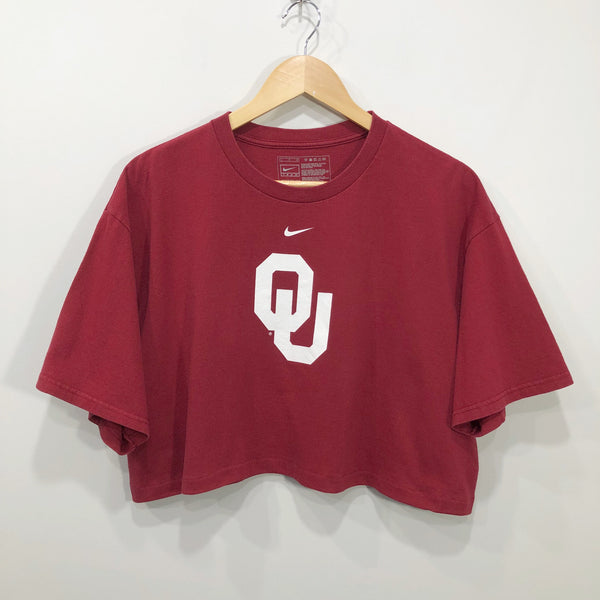 Nike Cropped T-Shirt Oklahoma Uni Sooners (W/XL)