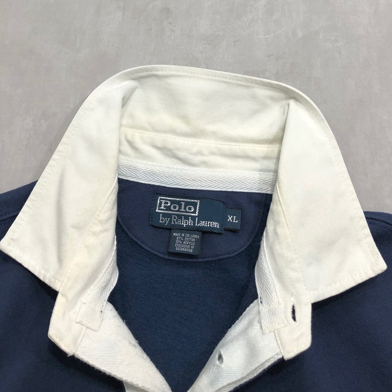 Polo Ralph Lauren Fleeced Rugby Polo (XL)