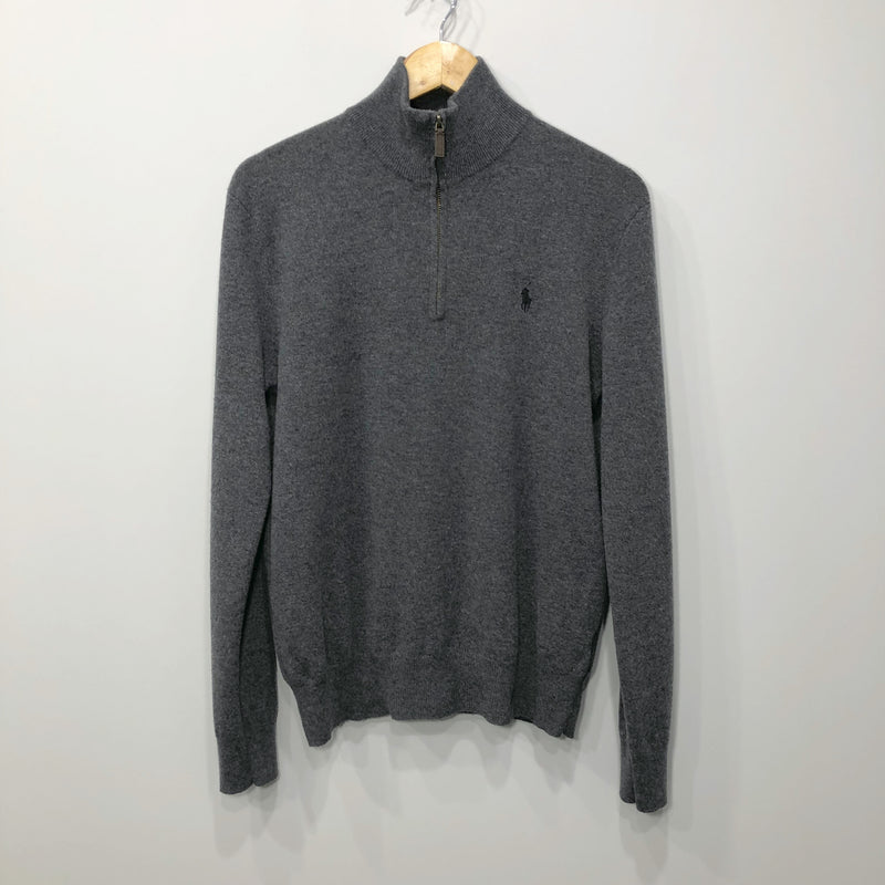 Polo Ralph Lauren Wool Knit Quarter Zip (S/SHORT)