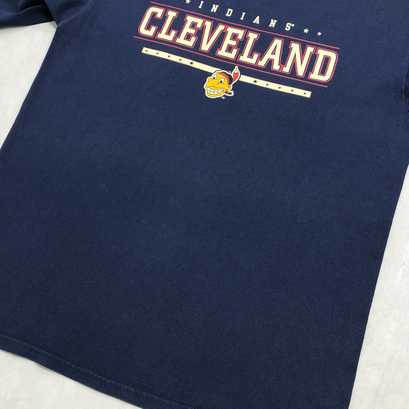 Majestic T-Shirt MLB Cleveland Indians (L)