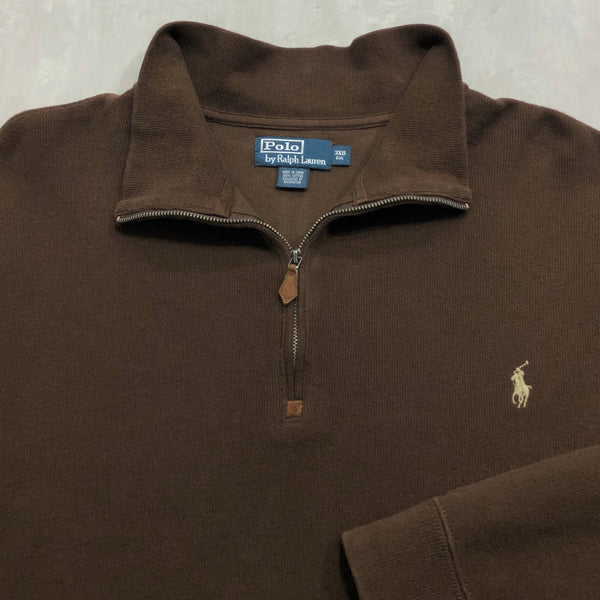 Polo Ralph Lauren Knit Quarter Zip (3XL/BIG)