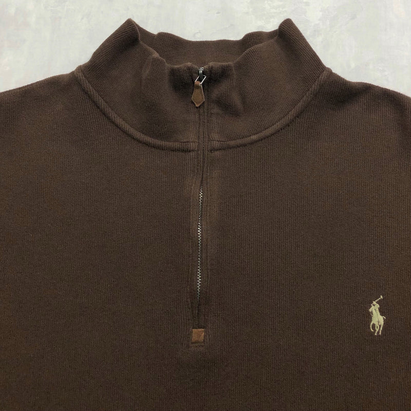 Polo Ralph Lauren Knit Quarter Zip (3XL/BIG)