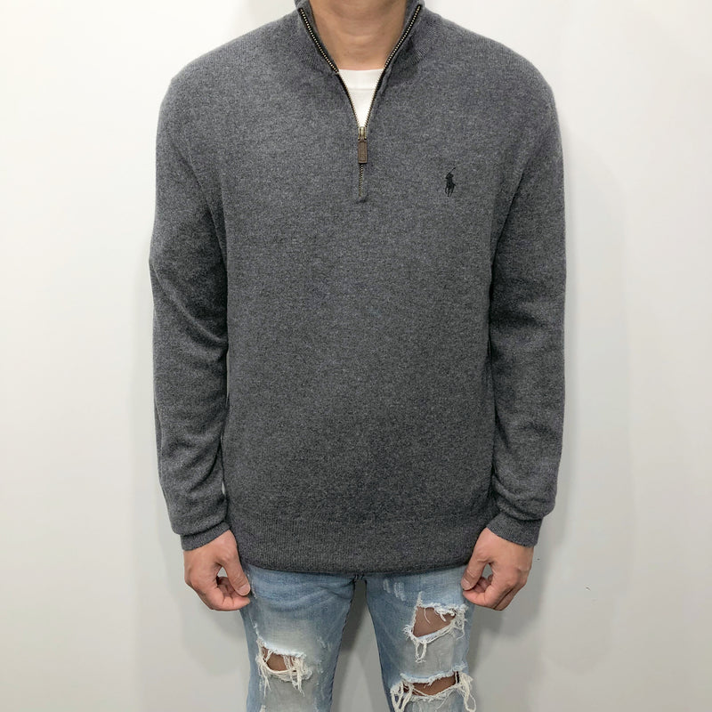 Polo Ralph Lauren Wool Knit Quarter Zip (S/SHORT)