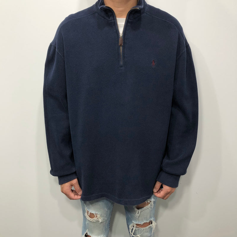 Polo Ralph Lauren Knit Quarter Zip (L/BIG/SHORT)
