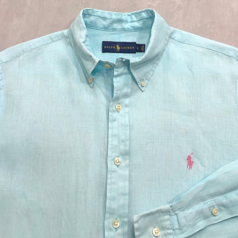 Polo Ralph Lauren Linen Shirt (L/BIG)