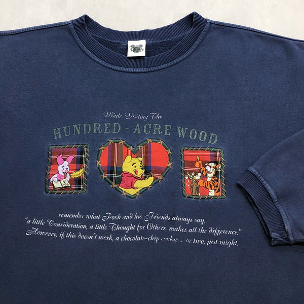 Vintage Disney Sweatshirt Hundred Acre Wood (XL)
