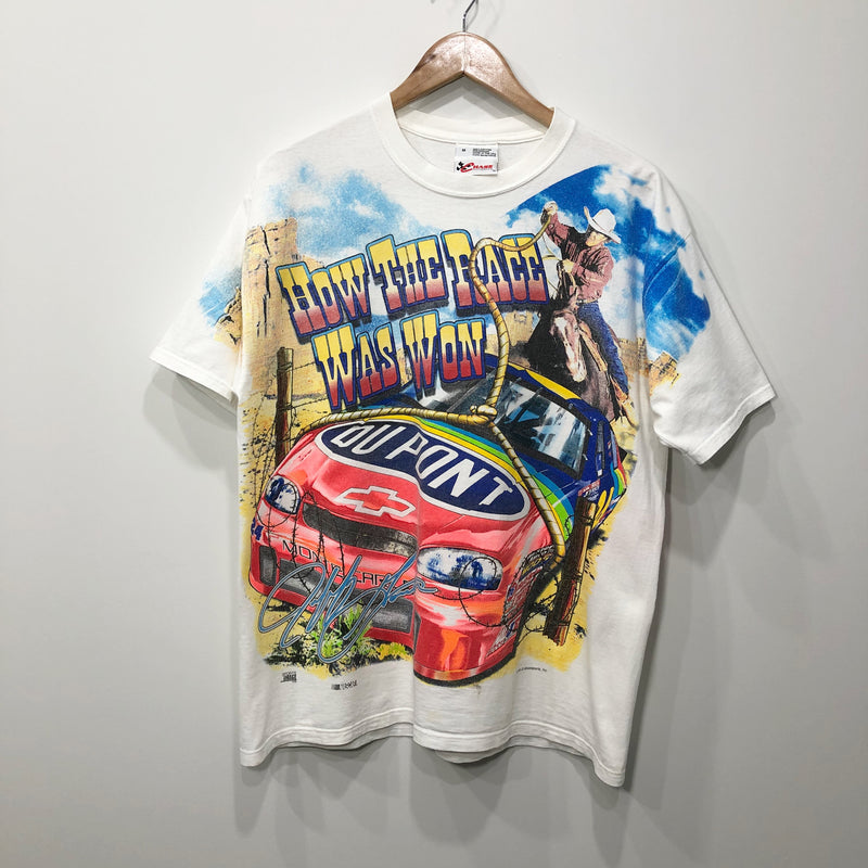 Chase Nascar T-Shirt 1998 Dupont #24 Jeff Gordon USA (M)