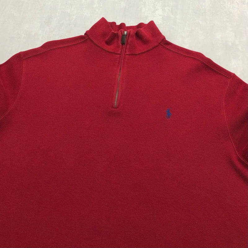 Polo Ralph Lauren Knit Quarter Zip (XL/BIG-2XL)