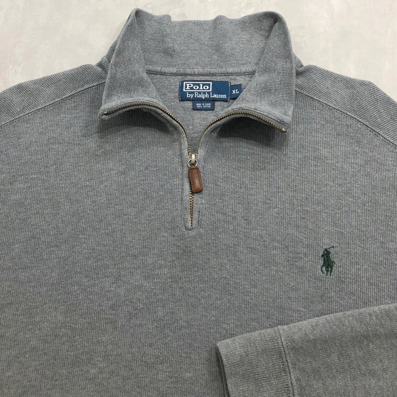 Polo Ralph Lauren Knit Quarter Zip (XL/BIG/SHORT)