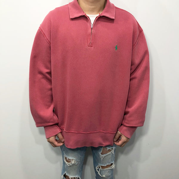 Polo Ralph Lauren Quarter Zip Sweatshirt (XL)