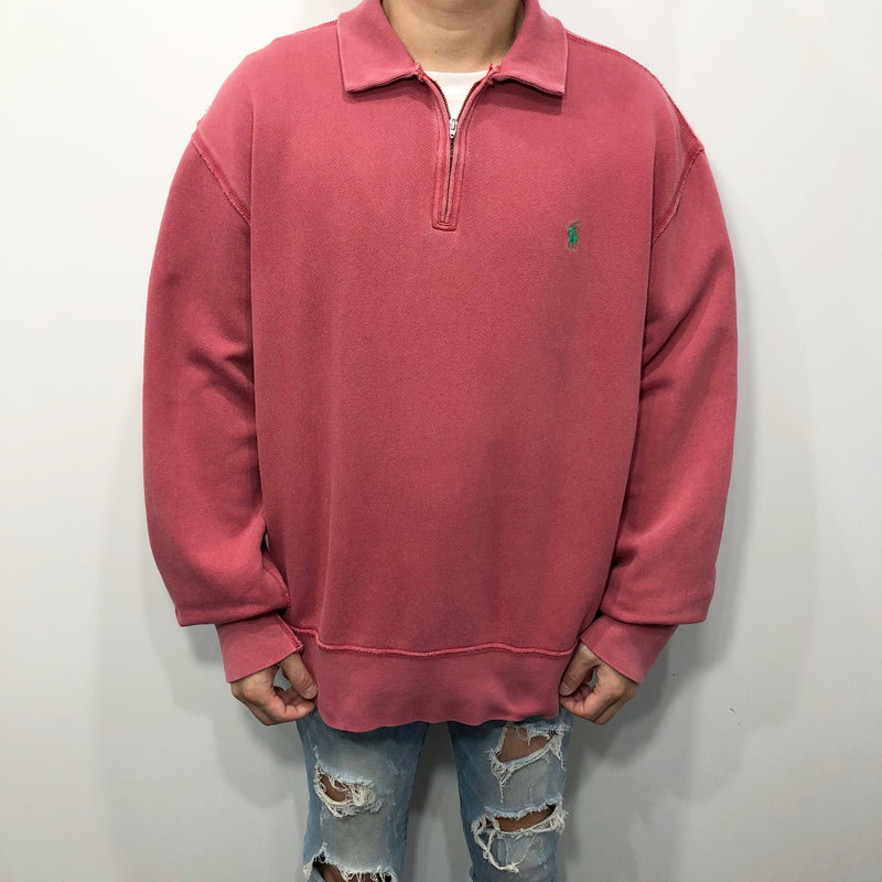 Polo Ralph Lauren Quarter Zip Sweatshirt (XL)