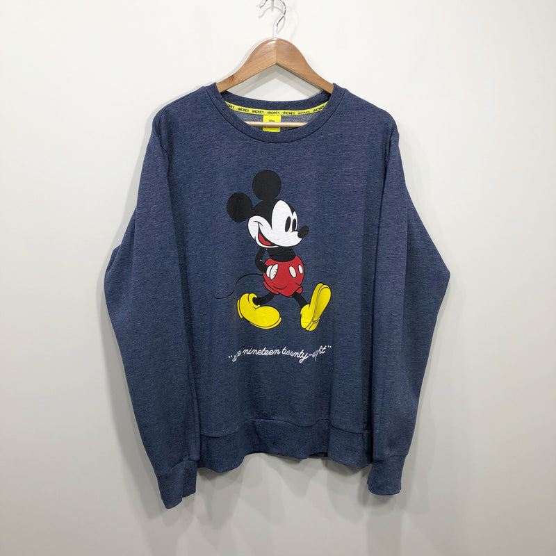 Disney Fleeced Sweatshirt Mickey (M)