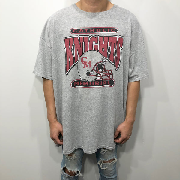 Gildan T-Shirt Catholic Memorial School Knights (2XL/TALL)