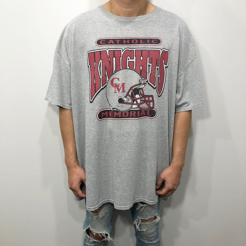 Gildan T-Shirt Catholic Memorial School Knights (2XL/TALL)
