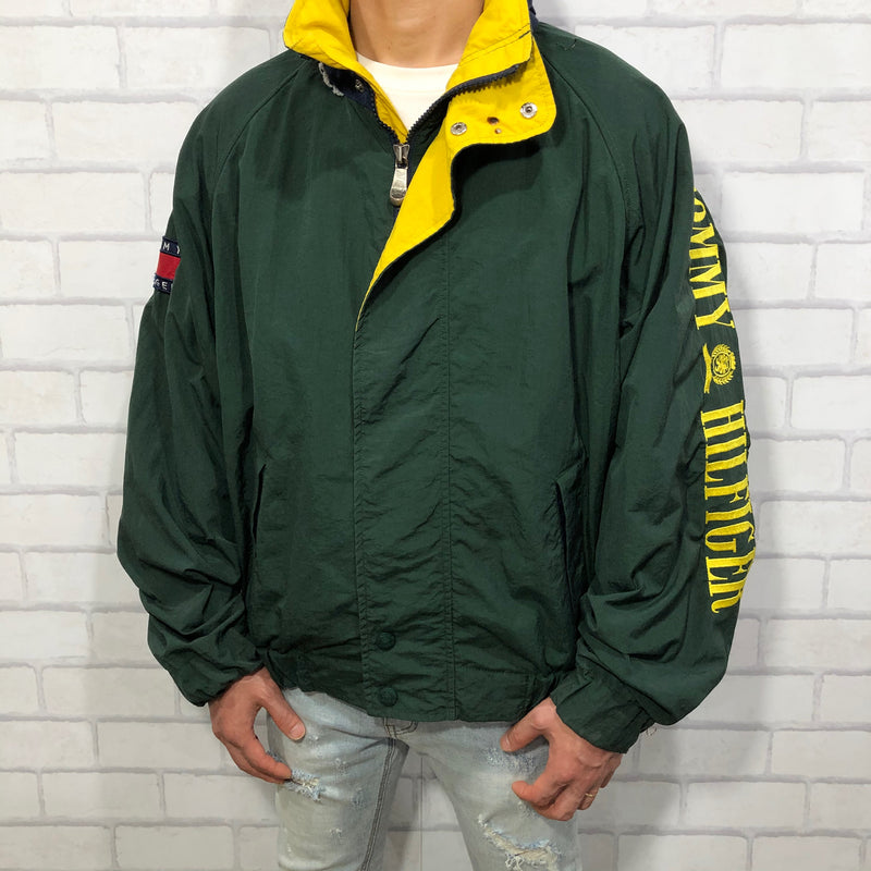 Vintage Tommy Hilfiger Jacket Hooded M VINTAGELANDNZ