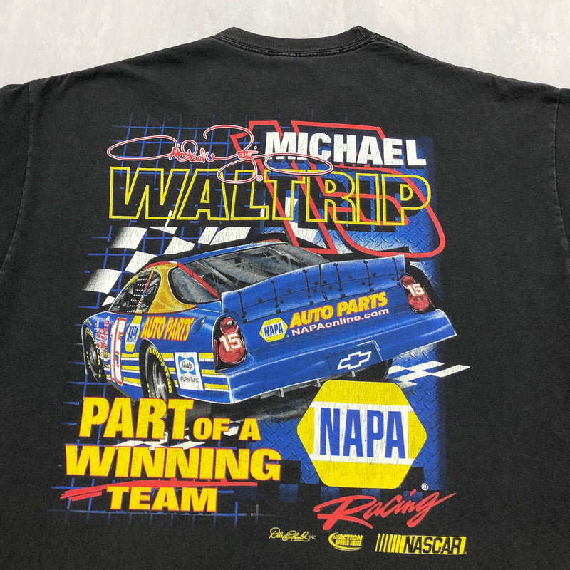Chase Nascar T-Shirt NAPA #15 Michael Waltrip (L)