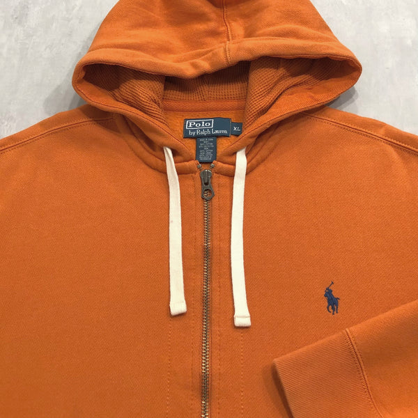 Polo Ralph Lauren Fleeced Hoodie Zip (XL/SHORT)