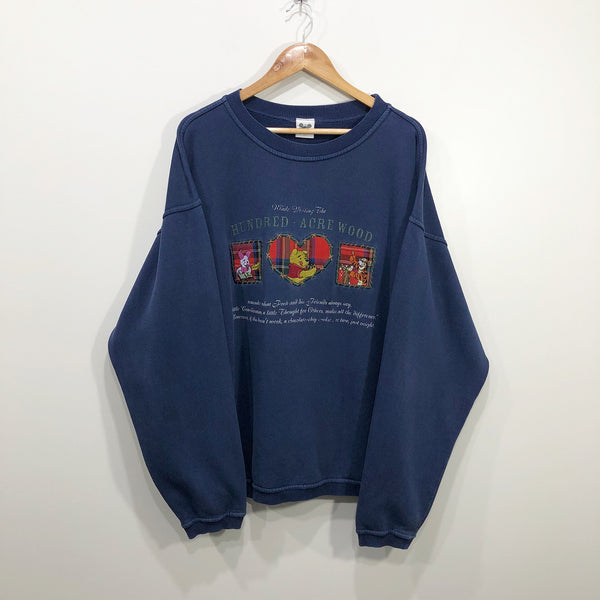 Vintage Disney Sweatshirt Hundred Acre Wood (XL)