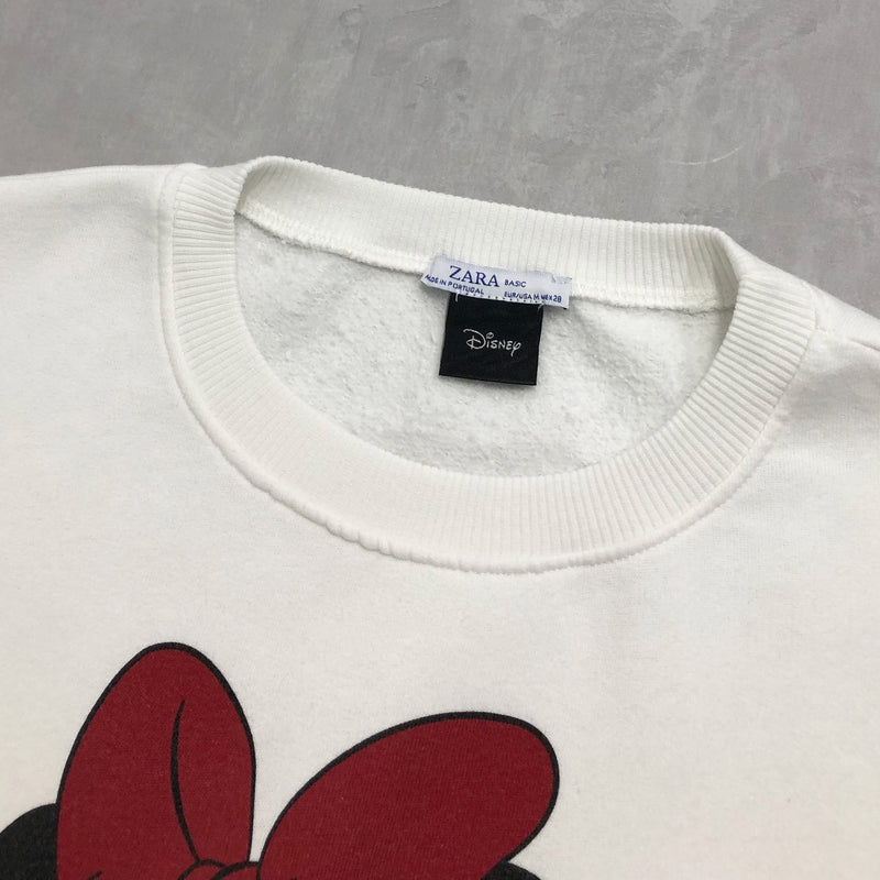 Zara Disney Fleeced Sweatshirt Minnie (M-L)