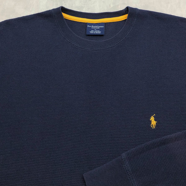 Polo Ralph Lauren Mini Waffle T-Shirt Long Sleeved (L/TALL)