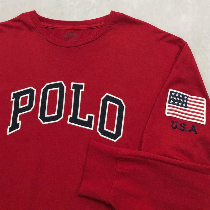 Polo Ralph Lauren T-Shirt Long Sleeved (XL/BIG-2XL)