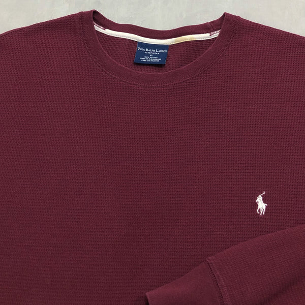 Polo Ralph Lauren Mini Waffle T-Shirt Long Sleeved (XL)