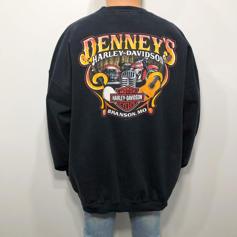 Harley Davidson Sweatshirt Branson Missouri (2XL/BIG-3XL)