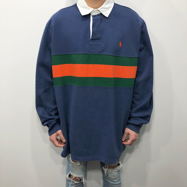 Polo Ralph Lauren Fleeced Rugby Polo (XL)