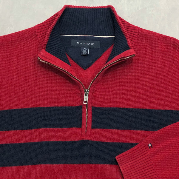 Tommy Hilfiger Knit Quarter Zip (2XL)
