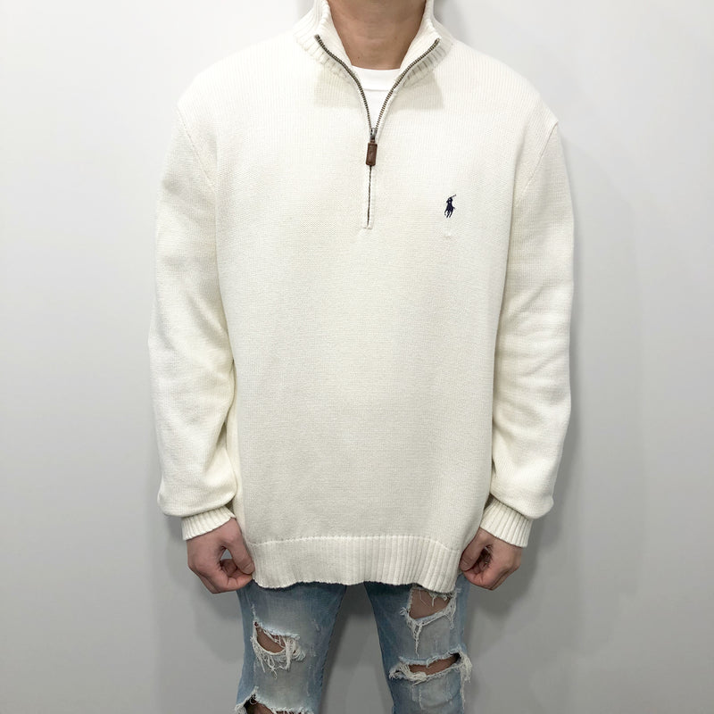 Polo Ralph Lauren Knit Quarter Zip (L/SHORT)