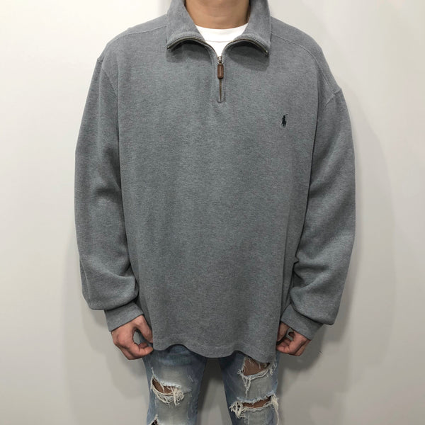 Polo Ralph Lauren Knit Quarter Zip (XL/BIG/SHORT)