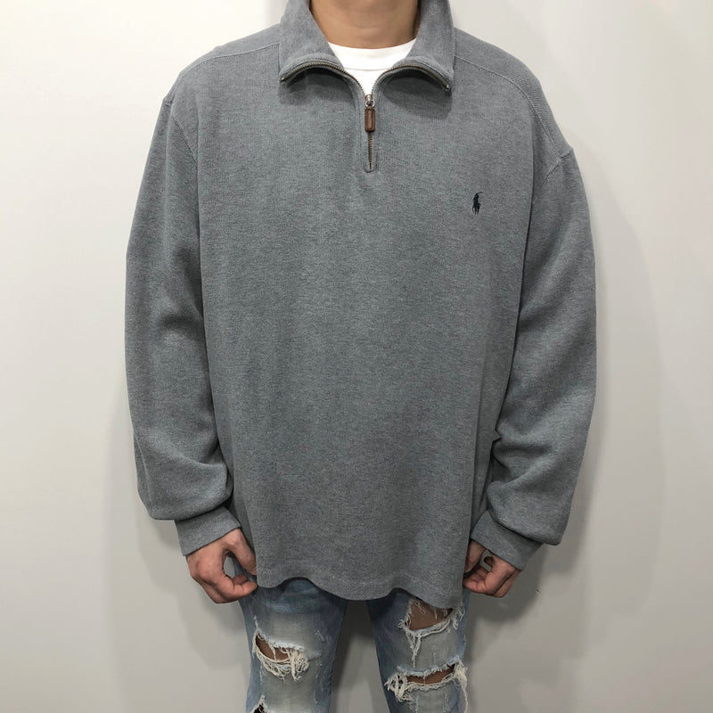Polo Ralph Lauren Knit Quarter Zip (XL/BIG/SHORT)