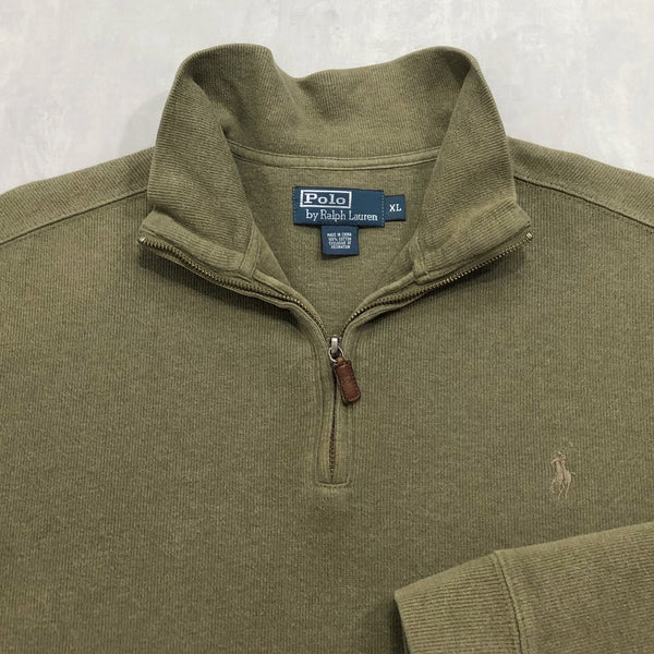 Polo Ralph Lauren Knit Quarter Zip (XL/SHORT)