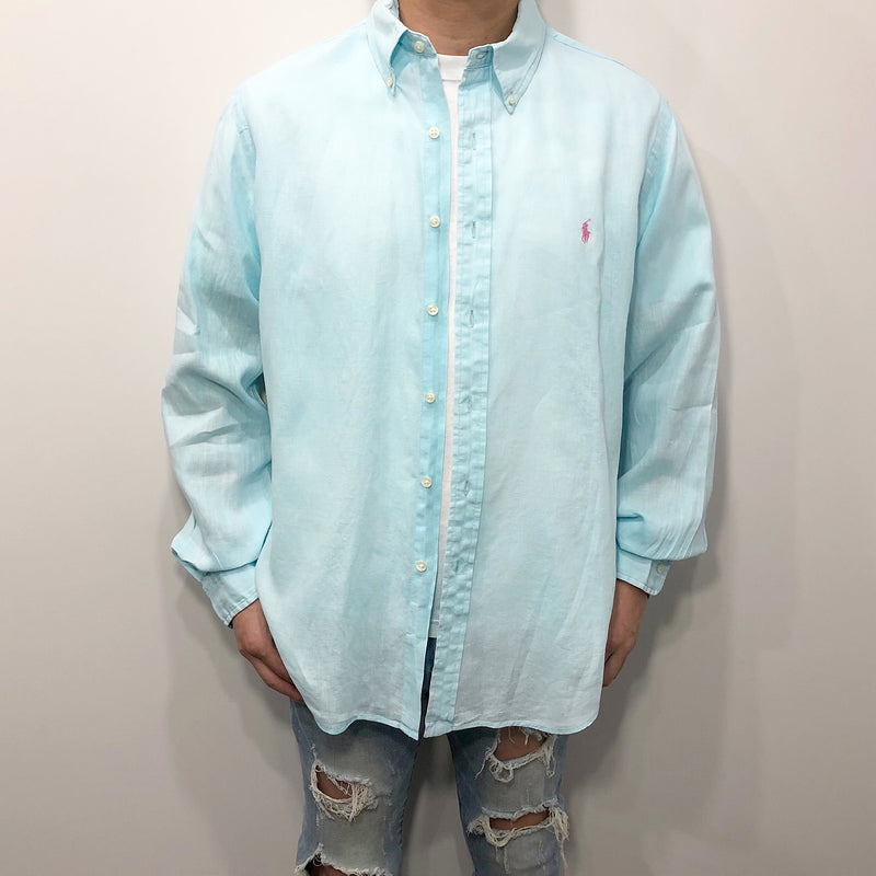 Polo Ralph Lauren Linen Shirt (L/BIG)