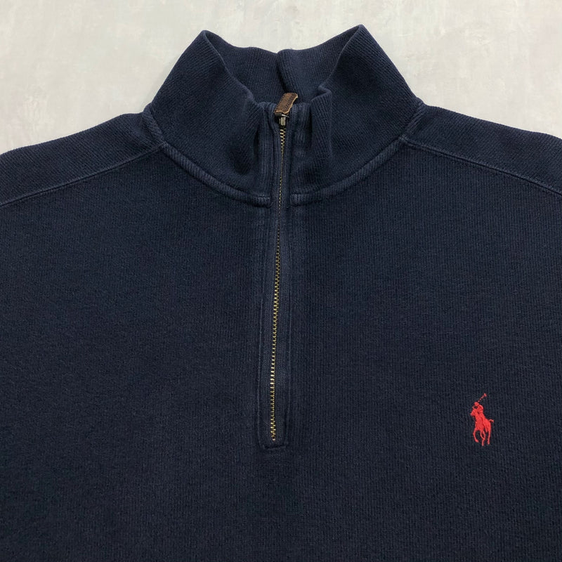 Polo Ralph Lauren Knit Quarter Zip (L/BIG/SHORT)