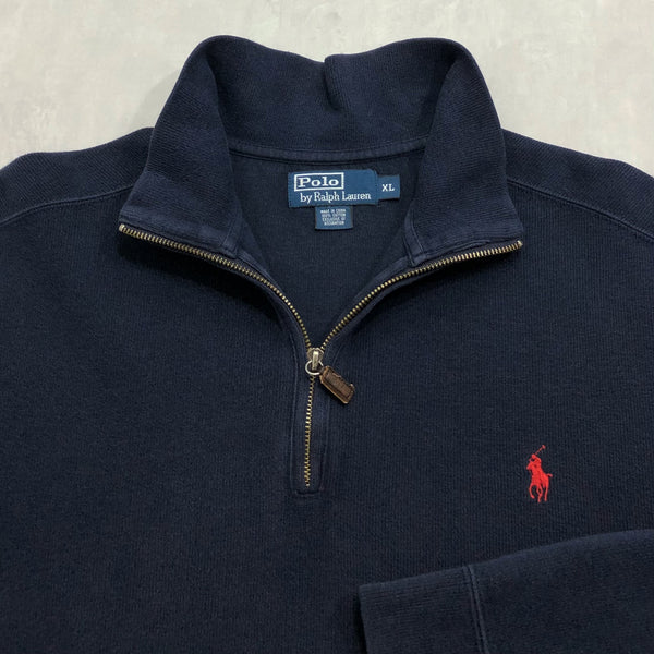 Polo Ralph Lauren Knit Quarter Zip (L/BIG/SHORT)