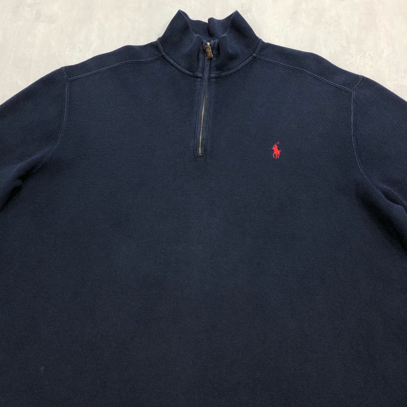 Polo Ralph Lauren Knit Quarter Zip (L/BIG/SHORT)