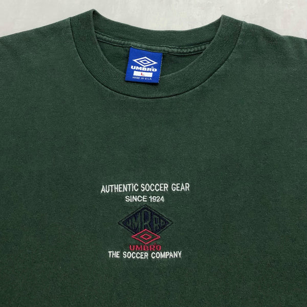 Vintage Umbro T-Shirt The Soccer Company USA (L/TALL)