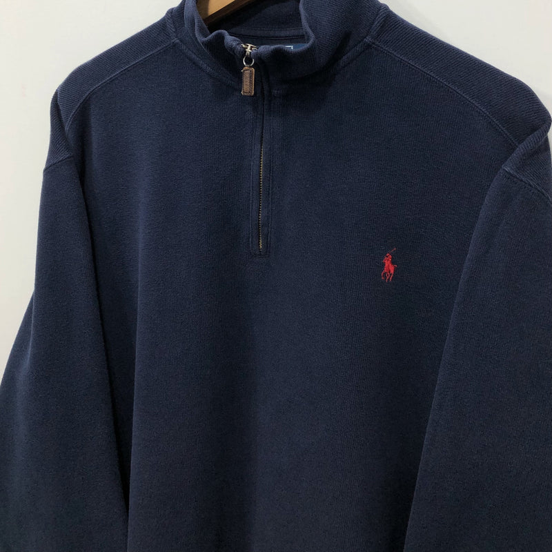 Polo Ralph Lauren Knit Quarter Zip (L/BIG/SHORT)