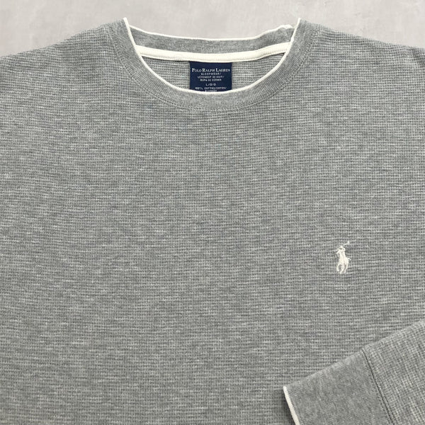 Polo Ralph Lauren Mini Waffle T-Shirt Long Sleeved (L/BIG)
