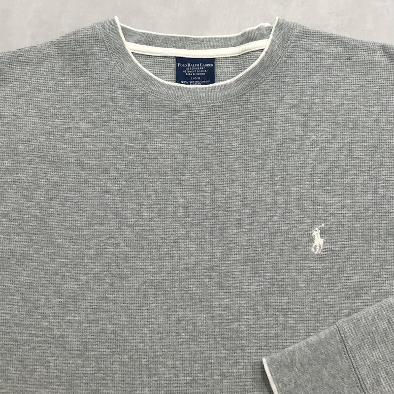 Polo Ralph Lauren Mini Waffle T-Shirt Long Sleeved (L/BIG)