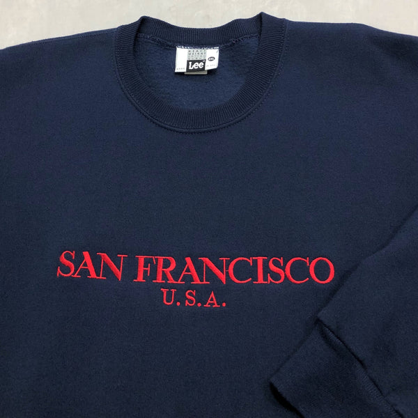 Vintage Lee Sweatshirt San Francisco USA (2XL)