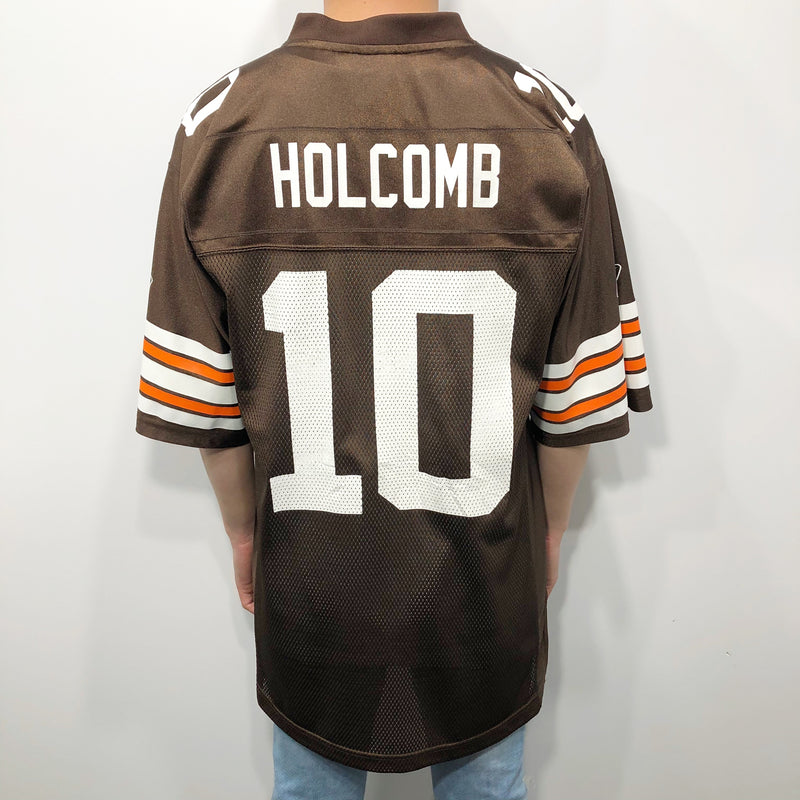 Reebok NFL Jersey Cleveland Browns #10 Kelly Holcomb (M)