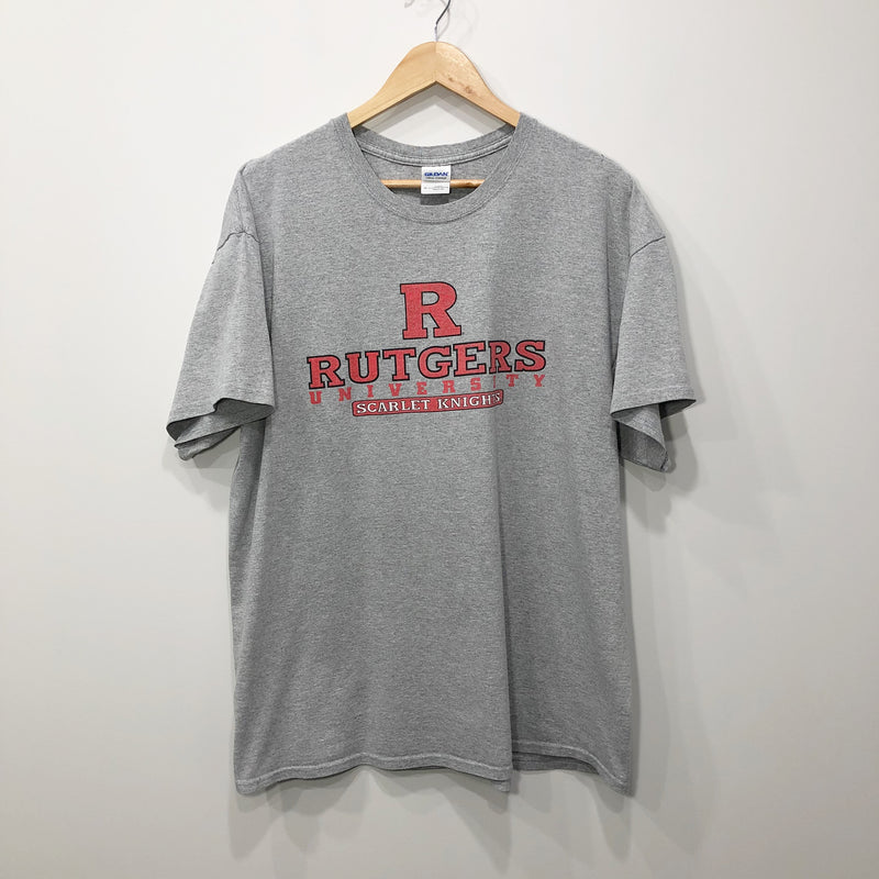 Gildan T-Shirt Rutgers Uni Scarlet Knights (XL)